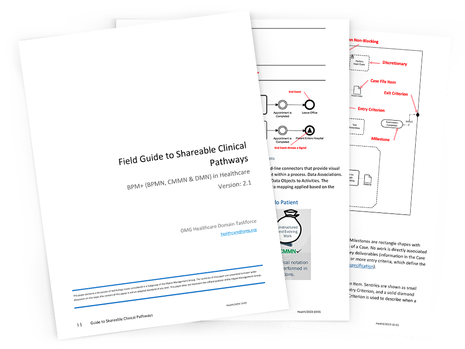 OMG Field Guide to Sharable Clinical Pathways White Paper