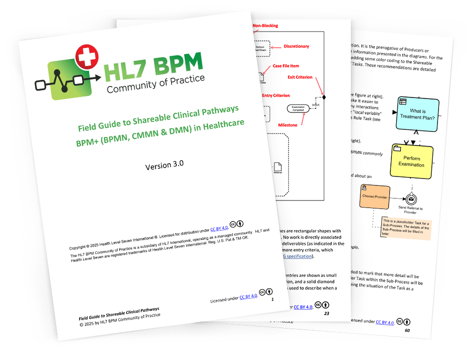 HL7 Field Guide to Sharable Clinical Pathways White Paper