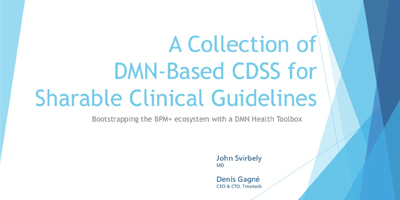 DMN-based CDSS presentation