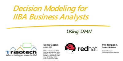 Decision Modeling for Business Analysts using DMN