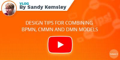 Design tips for combining DMN, CMMN and BPMN Models - Play Video