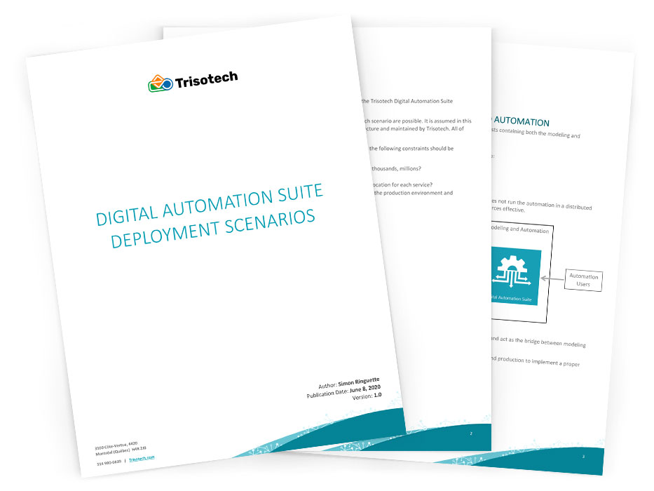 Digital Automation Suite Deployment Scenarios