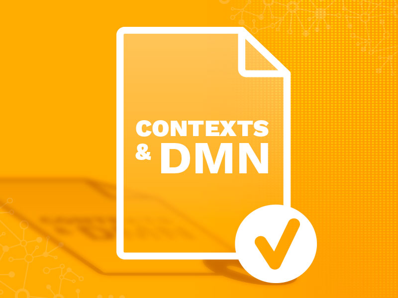 Bruce Silver's blog post - How Contexts Simplify DMN Logic