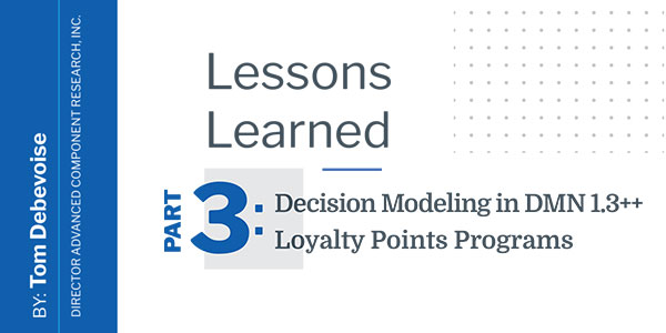 Decision Modeling in DMN 1.3++ for Loyalty Points Programs