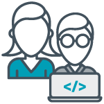 Improved Business-IT Collaboration Icon