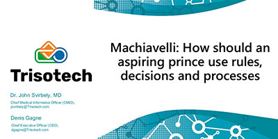 Machiavelli: How should an aspiring prince use rules, decisions and processes?