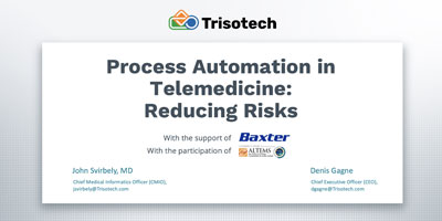 Process Automation in Telemedicine: Reducing Risks